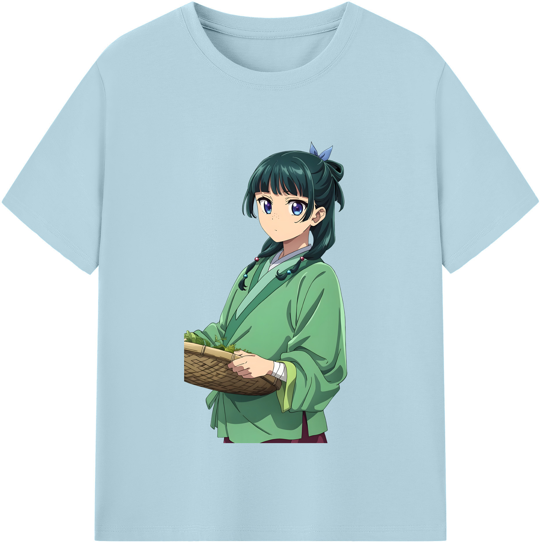 （画像用） 薬屋のひとりごと The Apothecary Diaries 綿100％半袖Tシャツ（フロントプリント）
